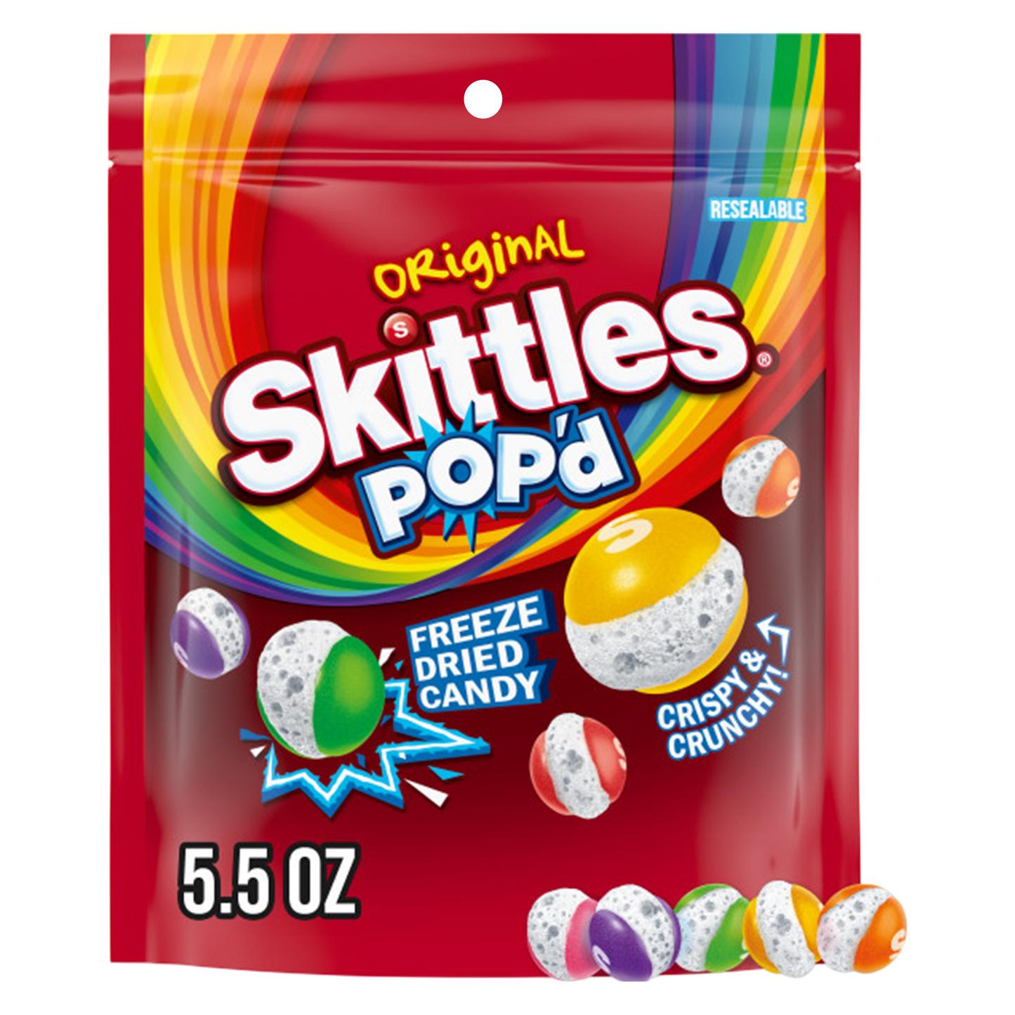 SKITTLES Pop'd Original, 5.5oz